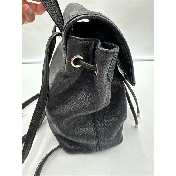 Kate Spade WKRU3939 Black Pebble Leather Mulberry Street Breezy Small Backpack main image 4